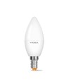 E14 6W LED kronepære - C37, nøytral hvit