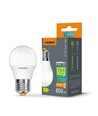 E27 4,9W LED kronepære - G45, nøytral hvit