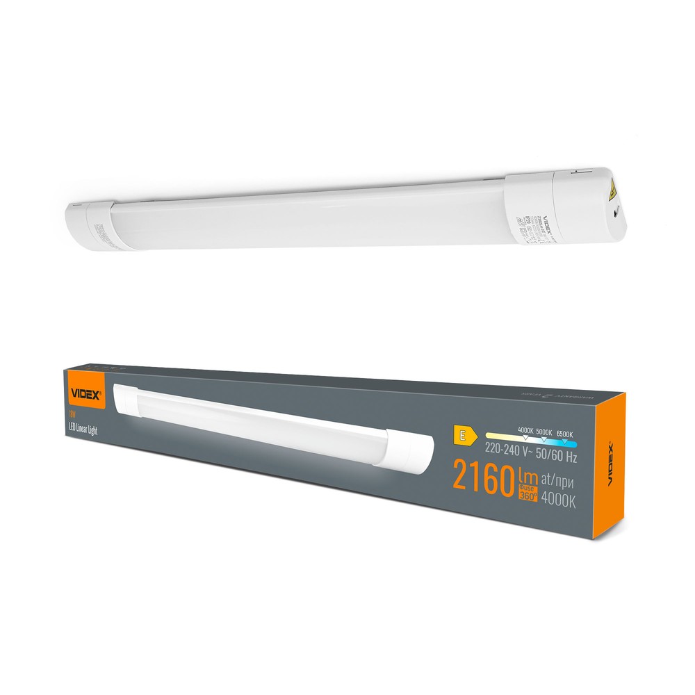 18W LED-armatur BN02 - CCT, komplett lysskinne - Kulør : Nøytral