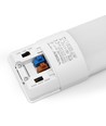 60cm 18W komplett LED-armatur - gjennomkoblet, justerbar watt, CCT