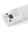 120cm 36W komplett LED armatur - gjennomkoblet, justerbar watt, CCT