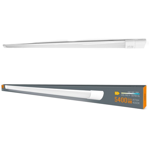 45W LED-armatur - CCT, komplett, lineær belysning