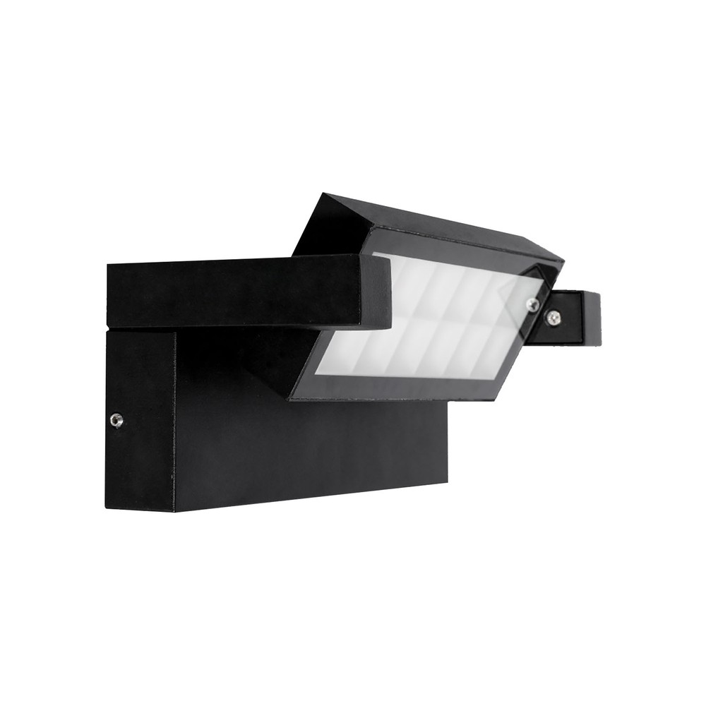 14W LED utendørs vegglampe - IP65, roterbar 340° - Dimbar : Ikke dimbar, Kulør : Varm