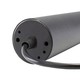 MADARA MINI RING GU10 pendellampe FOR 3-faset skinne 230V IP25 Ø55 x 200mm SVART
