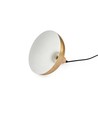 BIRK Messing Ø24cm pendel - E27 sokkel, 2m ledning, metall / tre
