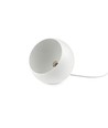 Hvit Ø20cm pendellampe - E27 sokkel, 2m ledning, metall