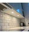 3 stk. Reco68 møbelspot dimbar, sort - Velg RF/WiFi/Zigbee strømforsyning (fjernkontroll inkl.)