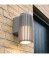 FYRON Wall vegglampe, Grå - E27, IP54 utendørs