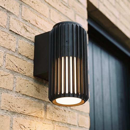 FYRON Wall vegglampe, Sort - E27, IP54 utendørs