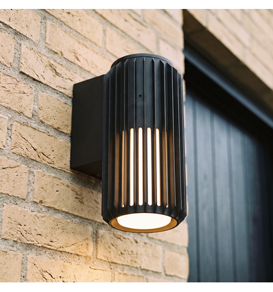 FYRON Wall vegglampe, Sort - E27, IP54 utendørs