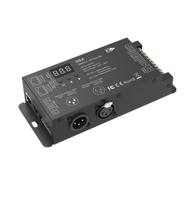 DMX512-SPI Decoder & RF Controller - 5-24VDC, 10A