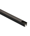 120cm LED Akustikkpanel-sett, sort - 2 stk. CCT LED-striper m. 60W strømforsyning - Velg WiFi eller RF