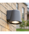 Avero GU10 vegglampe - Grå, IP65, inne/ute, uten lyskilde