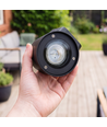 Avero GU10 vegglampe - Sort, IP65, inne/ute, uten lyskilde
