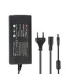 120cm LED Akustikkpanel-sett, sort - 2 stk. Enfarget LED-striper m. 60W strømforsyning - WiFi eller RF
