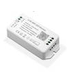 240cm LED Akustikkpanel-sett, sort - 2 stk. Enfarget LED-striper (240cm) m. 78W strømforsyning - WiFi eller RF