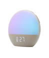Wake-up Light vekkerklokke, soloppgangseffekt - Bluetooth 5.3 høyttaler, søvnlyder, dimbar