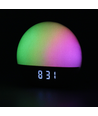 Wake-up Light vekkerklokke, soloppgangseffekt - Bluetooth 5.3 høyttaler, søvnlyder, dimbar