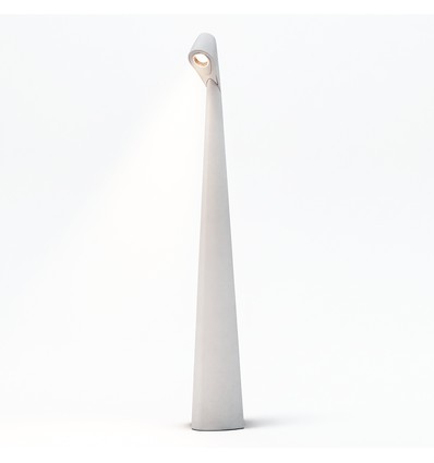 Oppladbar LED-bordlampe - Hvit, inne/ute, 3-trinns dimbar, IP44, 40 cm