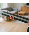 60cm avlang vegglampe - Svart, firkantet, opp/ned, justerbar, inne/ute, IP65, inkl. lyskilde