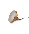BIRK Børstet Messing Ø19cm pendel - E27 sokkel, 2m ledning, Aluminium
