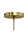 MALM E14 gull sylinderpendel - 2m ledning, med rosett, uten lyskilde