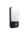 20W LED vegglampe med sensor - 4000K, IP54, bevegelsessensor, utendørs