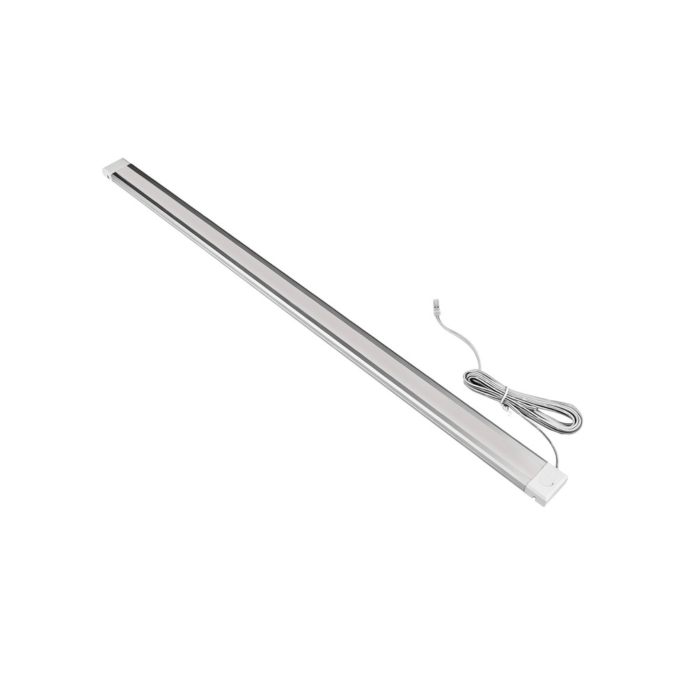 60cm LED touch skapbelysning - 12V DC, 5W - Dimbar : Dimmer innebygd, Kulør : Varm