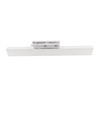30/28/25W 1-faset LED-lysskinne - 60 cm, Hvit, 1F2W