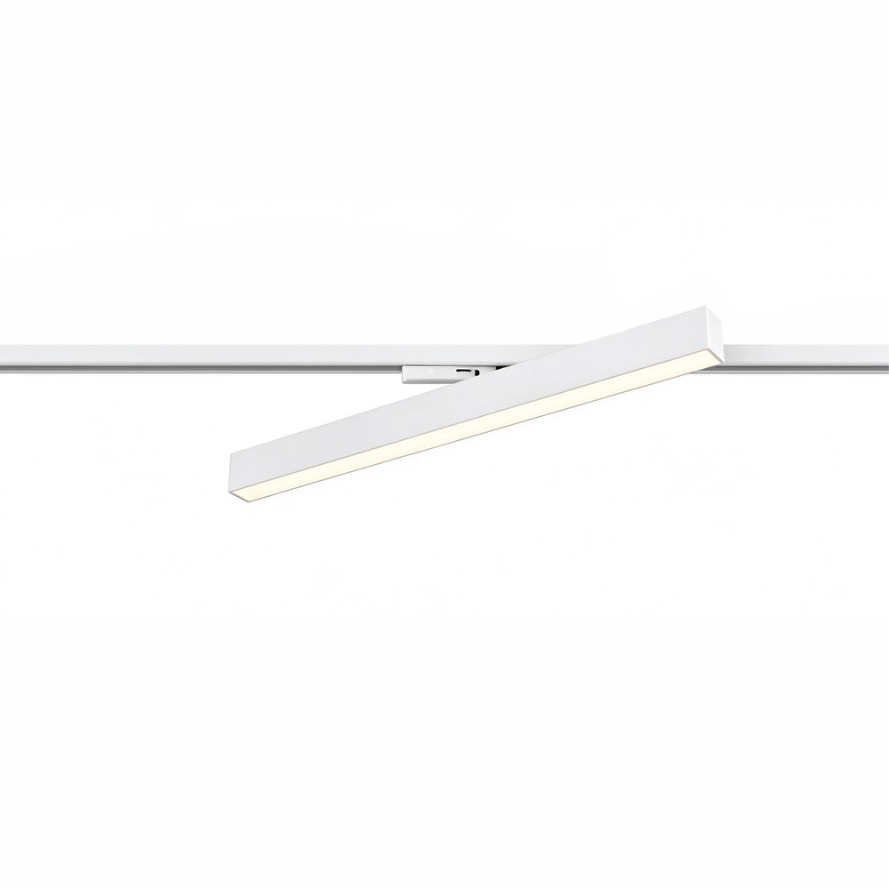 30/28/25W 1-faset LED-lysskinne - 60 cm, Hvit, 1F2W - Dimbar : Dimmer innebygd, Kulør : 3-i-1