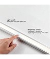 120cm LED touch skapbelysning - 12V DC, 8W