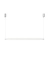 86cm dimbar spisestuelampe - Hvit, 11W LED, inkl. wireoppheng