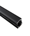 3-Faset BASIC skinnesett - 1m, Sort, 3-Spot, GU10, uten lyskilde