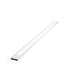 Batteri skapbelysning - 80cm, Sølv, PIR sensor, oppladbar