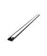 Batteridrevet skapbelysning - 80cm, sort, PIR-sensor, oppladbar