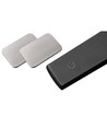 Batteridrevet skapbelysning - 80cm, sort, PIR-sensor, oppladbar