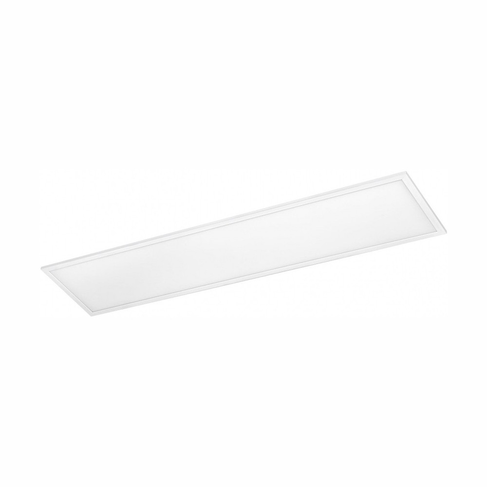 30x120 bakbelyst LED-panel, 40W - Philips driver, 5 års garanti, hvit kant - Dimbar : Ikke dimbar, Kulør : Varm