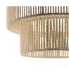 Beige Ø30cm pendel - E27 sokkel, 2m ledning, flettet papirsnor