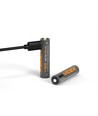 2 stk. AAA 1,5V oppladbare Li-ion batterier - 570mAh, med USB-C