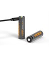 2 stk. oppladbare AA Li-ion batterier, 1,5V - 2200mAh, USB-C, termisk beskyttelse