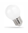 E27 5,5W LED kronepære - G45, 650lm, 4000K, nøytral hvit