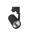 35W 3-faset LED skinnepot - Svart, 4000K, Cree-brikke, 6 års garanti