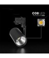 35W 3-faset LED skinnepot - Svart, 4000K, Cree-brikke, 6 års garanti