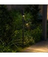 V-Tac 4W dobbel LED spydspot - Svart aluminium, 4000K, utendørs