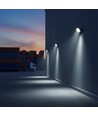 V-Tac 30W LED flomlyskaster - Svart, 6500K, Slimline
