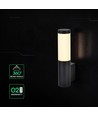 V-Tac 6W LED vegglampe - IP44, 3000K, utendørs