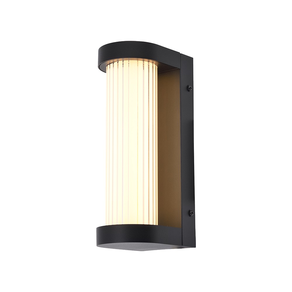 V-Tac 8W LED vegglampe - IP44, 3000K, utendørs - Kulør : Varm