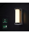 V-Tac 8W LED vegglampe - IP44, 3000K, utendørs