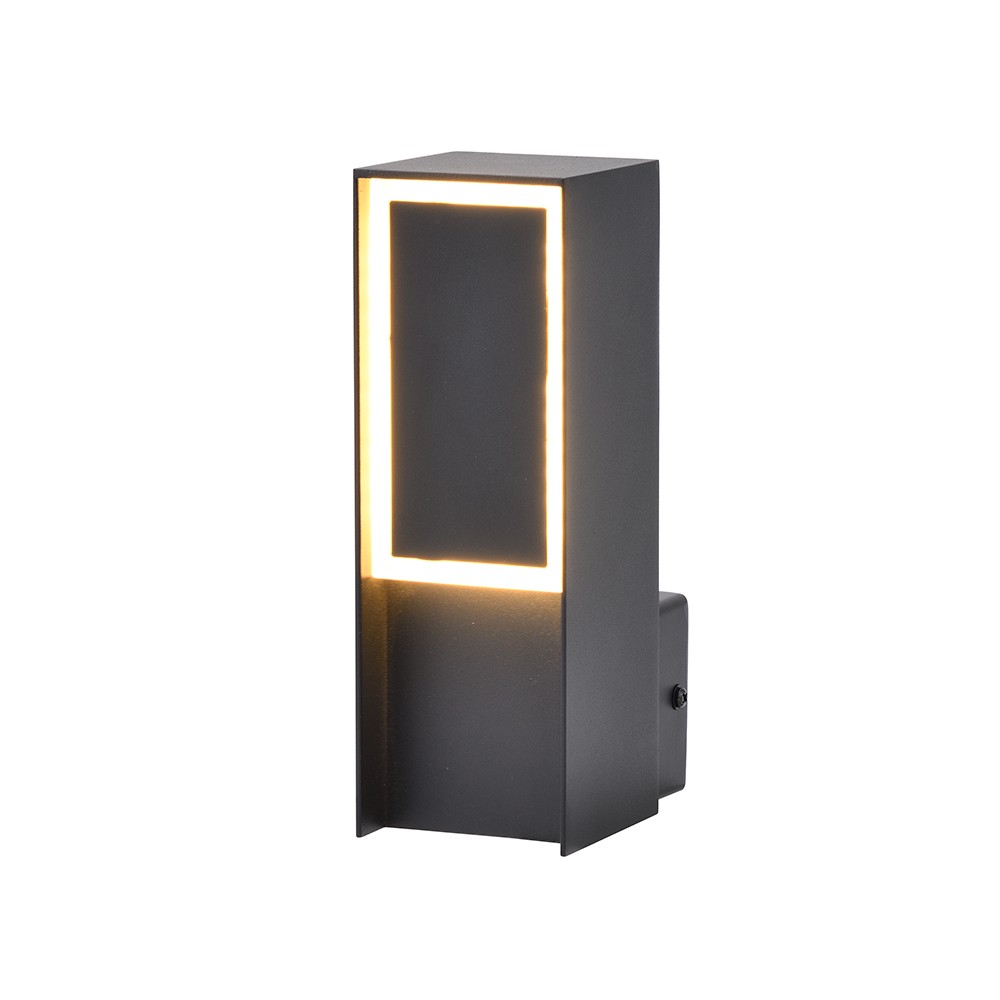 V-Tac 5W LED vegglampe - IP54, 3000K, utendørs - Kulør : Varm