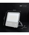 V-Tac 100W LED flomlys - 185lm/W, Cree-brikke, svart hus, 6 års garanti